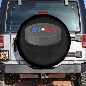 Funny Romance Hockey Lover Spare Tire Cover 24 81 Jersey Numbers Sport TS11 No hole Black Print Your Wear