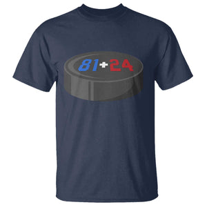Funny Romance Hockey Lover T Shirt 24 81 Jersey Numbers Sport TS11 Navy Print Your Wear