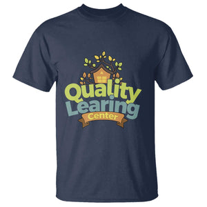 Funny Day Care T Shirt Quality Learing Center Learning School Quote TS11 Navy Print Your Wear