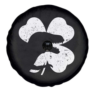Funny St Patricks Day Dinosaur Shamrock Spare Tire Cover TS11 Print Your Wear