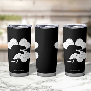 Funny St Patricks Day Dinosaur Shamrock Tumbler Cup TS11 Print Your Wear