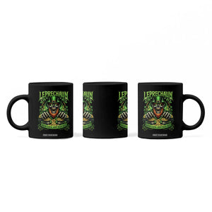 St Patricks Day Horror Leprechaun Coffee Mug Your Luck Just Ran Out Creepy St Pattys Day TS11 Print Your Wear