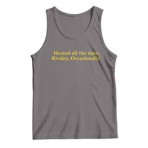 Funny Heated All The Time Rivalry Occasionally Tank Top LGBT Hockey Romance TS11 Deep Heather Print Your Wear