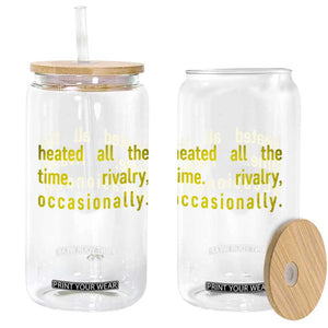 Funny Heated All The Time Rivalry Occasionally Glass Can LGBT Ice Hockey TS11 Print Your Wear
