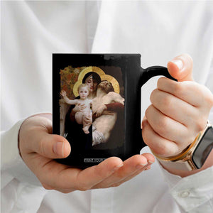 Jesus Christ and Mother Mary William Adolphe Bouguereau Art Coffee Mug TS11 Print Your Wear