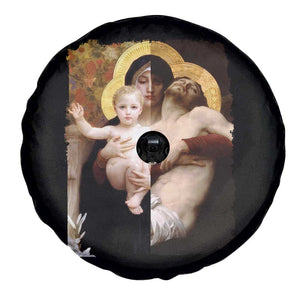 Jesus Christ and Mother Mary William Adolphe Bouguereau Art Spare Tire Cover TS11 Print Your Wear