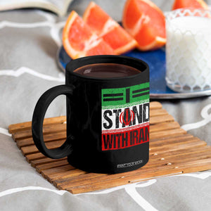I Stand With Iran Coffee Mug Iranian People Freedom Protest TS11 Print Your Wear
