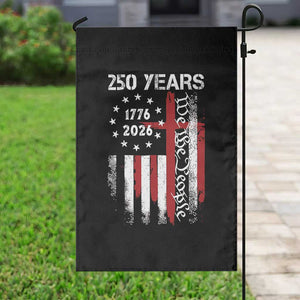 250 Years America Anniversary Christian USA Flag Garden Flag TS11 Print Your Wear