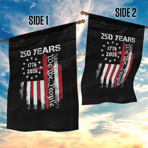 250 Years America Anniversary Christian USA Flag Garden Flag TS11 Print Your Wear