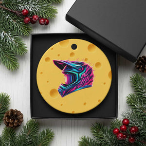 Motocross Helmet Neon Flame Graphic Dirt Bike Racing Ceramic Ornament TS11 1pc Yellow Cheese Print Your Wear