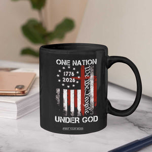One Nation Under God 250 Years Coffee Mug 250th Anniversary USA TS11 Print Your Wear