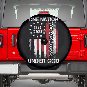 One Nation Under God 250 Years Spare Tire Cover 250th Anniversary USA TS11 Black Print Your Wear