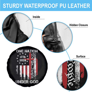 One Nation Under God 250 Years Spare Tire Cover 250th Anniversary USA TS11 Print Your Wear