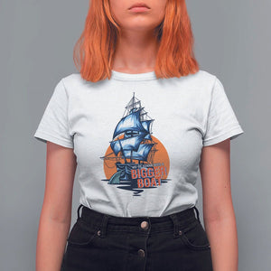 Funny Sailing T Shirt For Women We're Gonna Need A Bigger Boat Vintage Boating TS11 White Print Your Wear