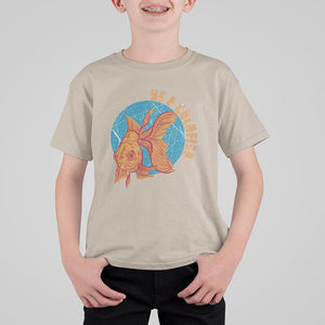 Goldfish Lover T Shirt For Kid Be A Goldfish TS11 Sand Print Your Wear