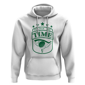 Funny Golf Lover Hoodie Let's Par - Tee Golfing Pun TS11 White Print Your Wear