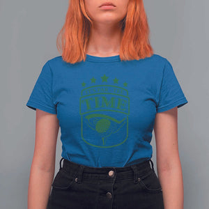 Funny Golf Lover T Shirt For Women Let's Par - Tee Golfing Pun TS11 Royal Blue Print Your Wear