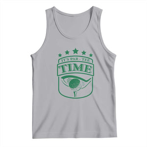 Funny Golf Lover Tank Top Let's Par - Tee Golfing Pun TS11 Athletic Heather Print Your Wear