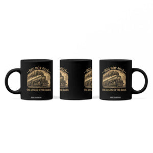 Steam Locomotive Legend of The Rails Train Coffee Mug