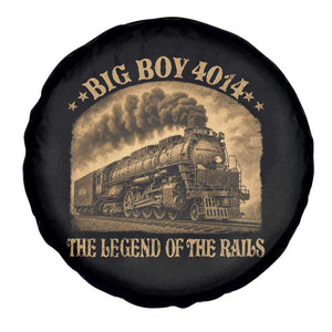 Steam Locomotive Legend of The Rails Train Spare Tire Cover