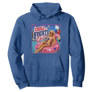 Chill The Fourth Out Doll Meme 4th of July Hoodie