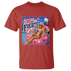Chill The Fourth Out Doll Meme 4th of July T Shirt
