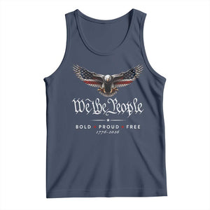 We The People Patriotic Bald Eagle USA 250th Anniversary Bold Proud Free Tank Top