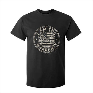 I Am The Warranty Funny Mechanic T Shirt For Kid Race Car Parts Repair Guy Vintage American Flag TS11 Black Print Your Wear