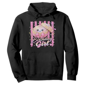 Birthday Girl Cute Glitter Dumpling Hoodie Kawaii Food Squishy Summer Stripes