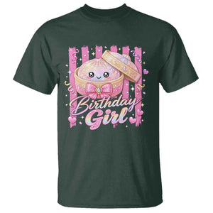 Birthday Girl Cute Glitter Dumpling T Shirt Kawaii Food Squishy Summer Stripes