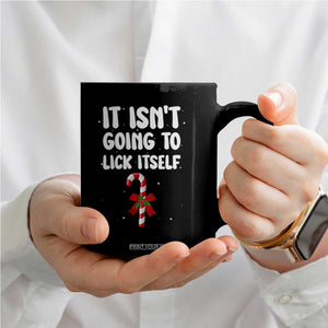 Funny Christmas It Isn't Going To Lick Itself Coffee Mug Xmas Adult Humor Couple Matching TS11 Print Your Wear