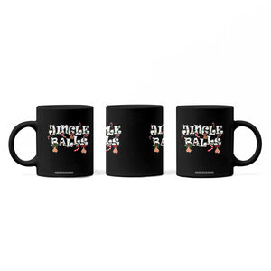 Funny Naughty Christmas Jingle Balls Coffee Mug Santa Xmas Jingle Bells Adult Joke TS11 Print Your Wear