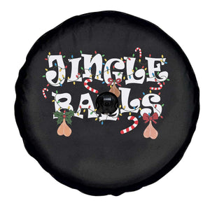 Funny Naughty Christmas Jingle Balls Spare Tire Cover Santa Xmas Jingle Bells Adult Joke TS11 Print Your Wear