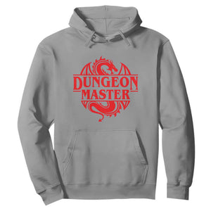 Funny Dungeon Master Hoodie RPG Gamer D20 Tabletop Red Dragon TS11 Sport Gray Print Your Wear