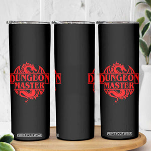 Funny Dungeon Master Skinny Tumbler RPG Gamer D20 Tabletop Red Dragon TS11 Print Your Wear