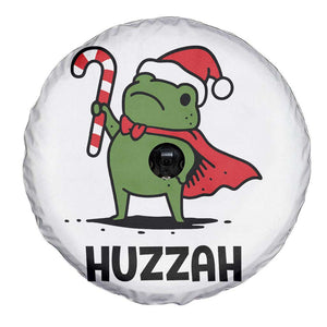 Funny Christmas Huzzah Frog Knight Meme Quote Spare Tire Cover TS11 Print Your Wear
