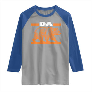 Bear Lover Raglan Shirt Funny Wildlife Orange Bear Walking TS11 Sport Gray Royal Print Your Wear