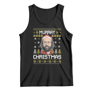 Funny Murray Christmas Tank Top Stranger Xmas Things Holiday Movie TS11 Black Print Your Wear