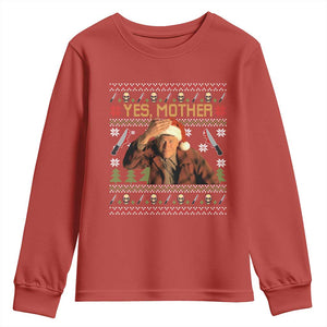 Ed Gein Christmas Youth Sweatshirt Funny Yes Mother Xmas Serial Killer TS11 Red Print Your Wear