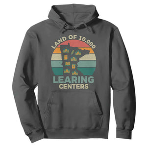 Funny Land Of 10000 Learing Center Hoodie Anti Scam Awareness TS11 Dark Heather Print Your Wear