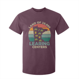 Funny Land Of 10000 Learing Center T Shirt For Kid Anti Scam Awareness TS11 Maroon Print Your Wear