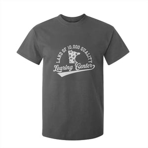 Funny Land Of 10000 Learing Center 2025 T Shirt For Kid Anti Scam Awareness School Quote TS11 Dark Heather Print Your Wear