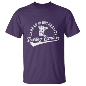 Funny Land Of 10000 Learing Center 2025 T Shirt Anti Scam Awareness School Quote TS11 Purple Print Your Wear