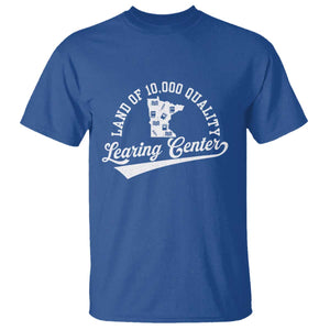 Funny Land Of 10000 Learing Center 2025 T Shirt Anti Scam Awareness School Quote TS11 Royal Blue Print Your Wear