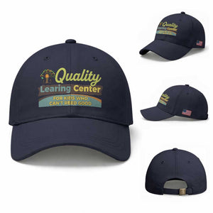 Funny Minnesota Learing Center For Kids Who Cant Reed Good Baseball Cap Anti Scam Awareness TS11 Baseball Cap Universal Fit Navy Print Your Wear
