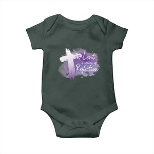 Ash Wednesday Baby Onesie Lent A Season Of Reflection Ashes Cross Christian Religious TS11 Print Your Wear