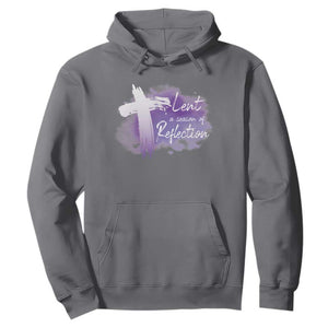 Ash Wednesday Hoodie Lent A Season Of Reflection Ashes Cross Christian Religious TS11 Charcoal Print Your Wear