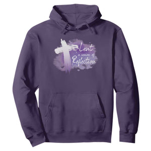 Ash Wednesday Hoodie Lent A Season Of Reflection Ashes Cross Christian Religious TS11 Purple Print Your Wear