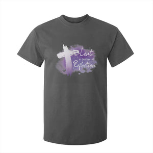 Ash Wednesday T Shirt For Kid Lent A Season Of Reflection Ashes Cross Christian Religious TS11 Dark Heather Print Your Wear