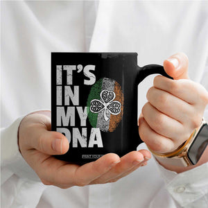 Funny Irish It's In My DNA Coffee Mug Ireland Fingerprint Flag TS11 Print Your Wear